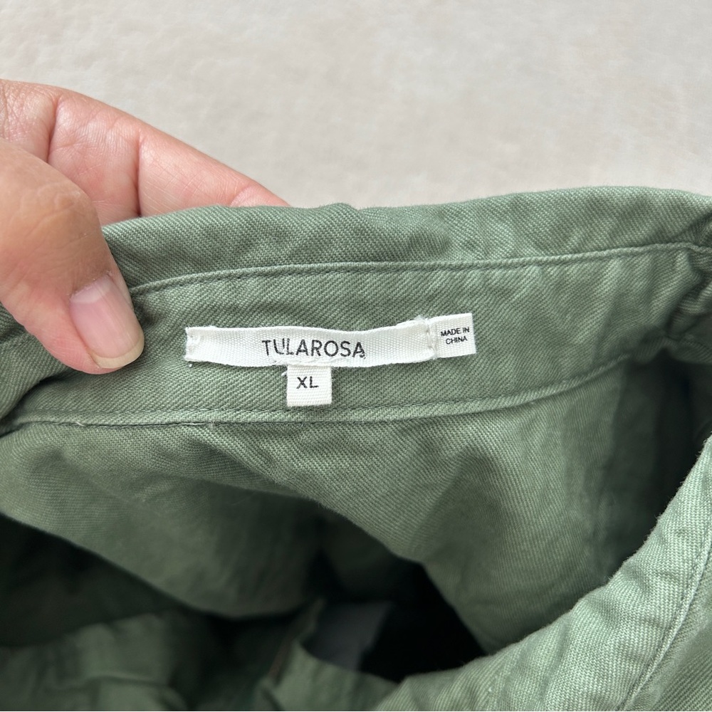 Tularosa Jumpsuit XL Long Sleeve Utility Workwear Pockets Long Sleeve Green - Picture 11 of 13